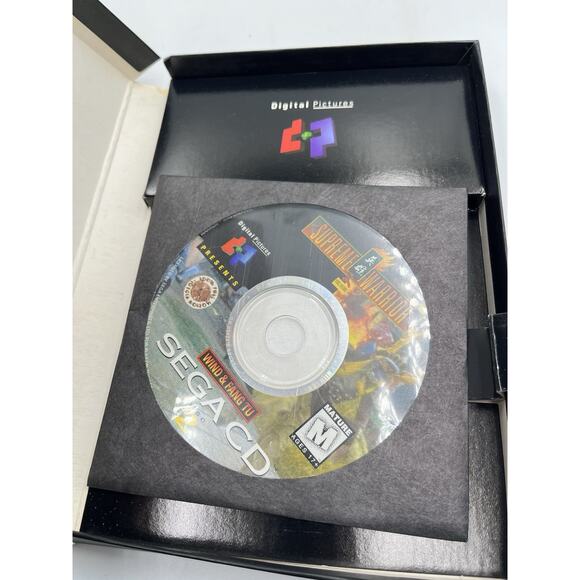 Supreme Warrior Sega CD 1994 2 Discs Manual Case TESTED WORKS - Picture 7 of 11
